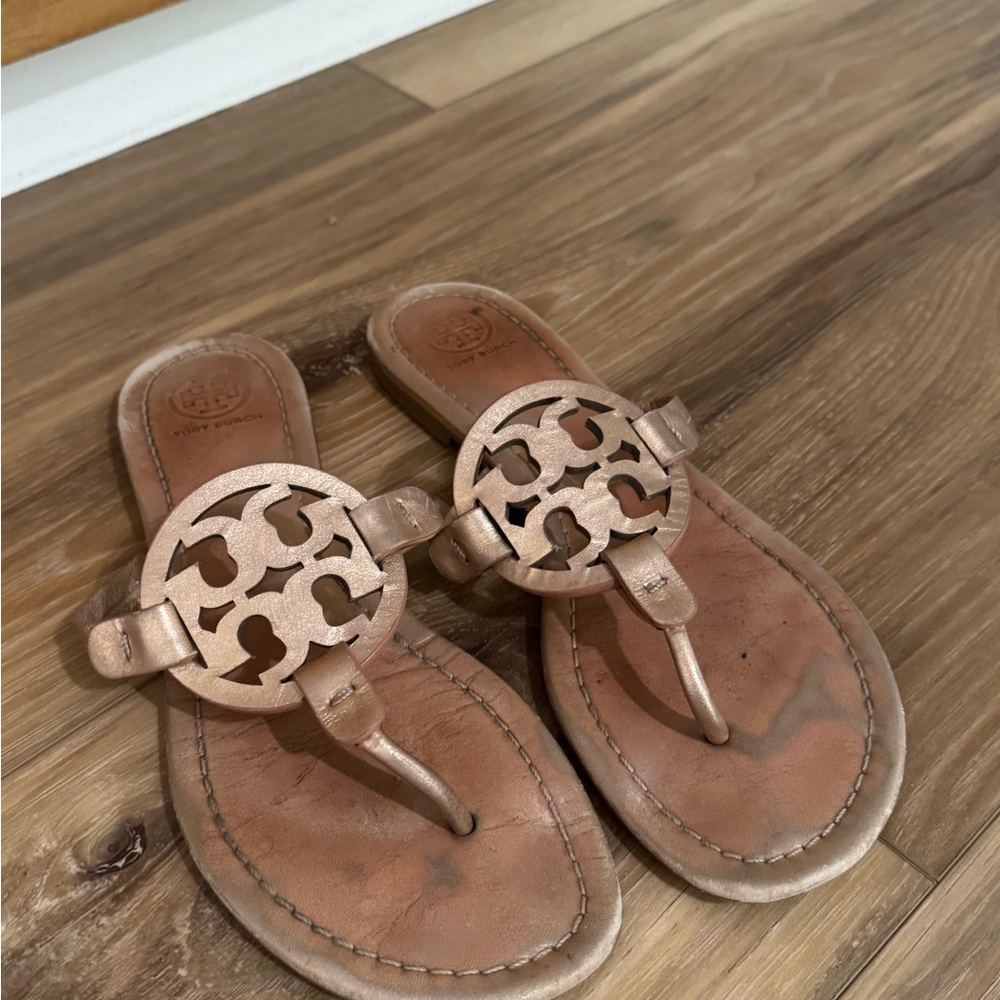 Tory Burch Miller Sandals, size 8